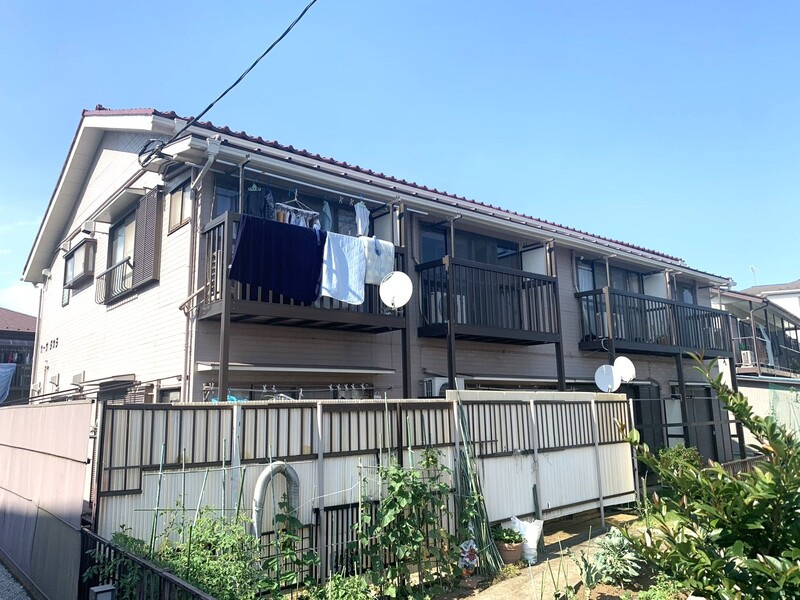 川崎市多摩区菅馬場１丁目のアパートの外観