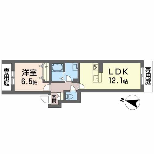ベレオ チェラーグⅡの間取り