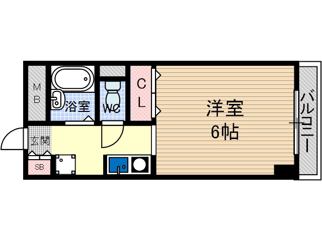 パルウェーブの間取り