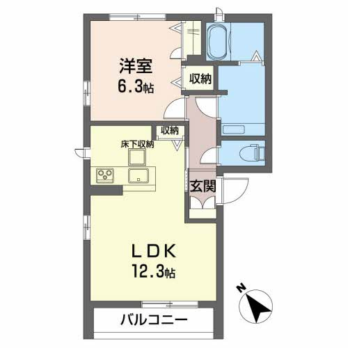 メゾン ブランシュの間取り