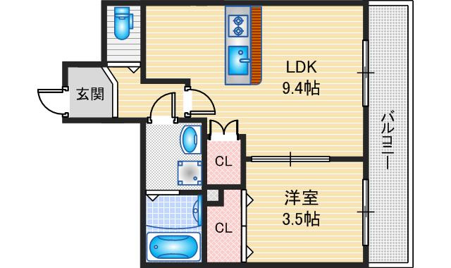 【間取り】 | LINOメゾン蔵垣内