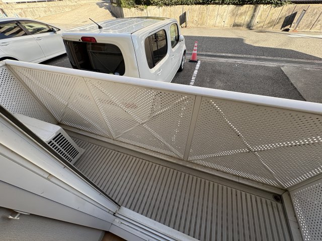 コートハウス星陵ＡＢのバルコニー