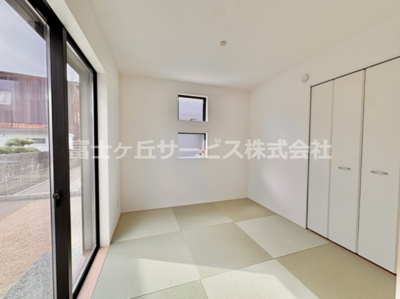 【和室】 | 豊橋市伝馬町 新築一戸建て 2号棟 | 和室があれば客間としても活用できます