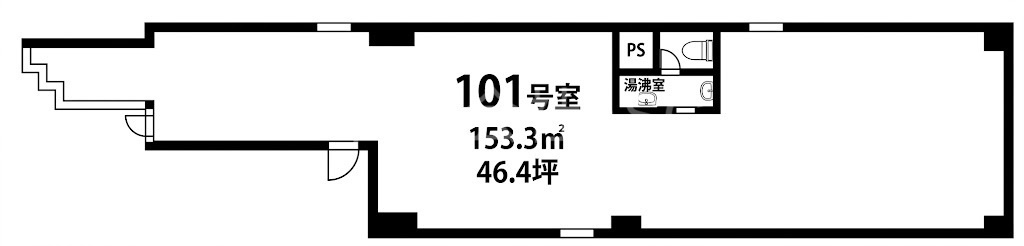 Ｙｏｎｅｚａｗａ船場ビルの間取り