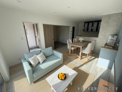 【居間・リビング】 | セルリアンステージ岩国市平田三丁目