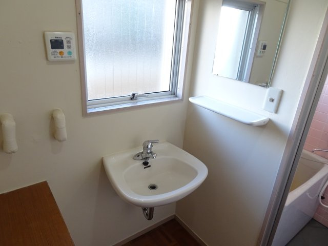 ウサミアパートメントの洗面所