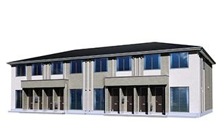 【外観】 | 新築アパート500345 | 外観写真（昼）