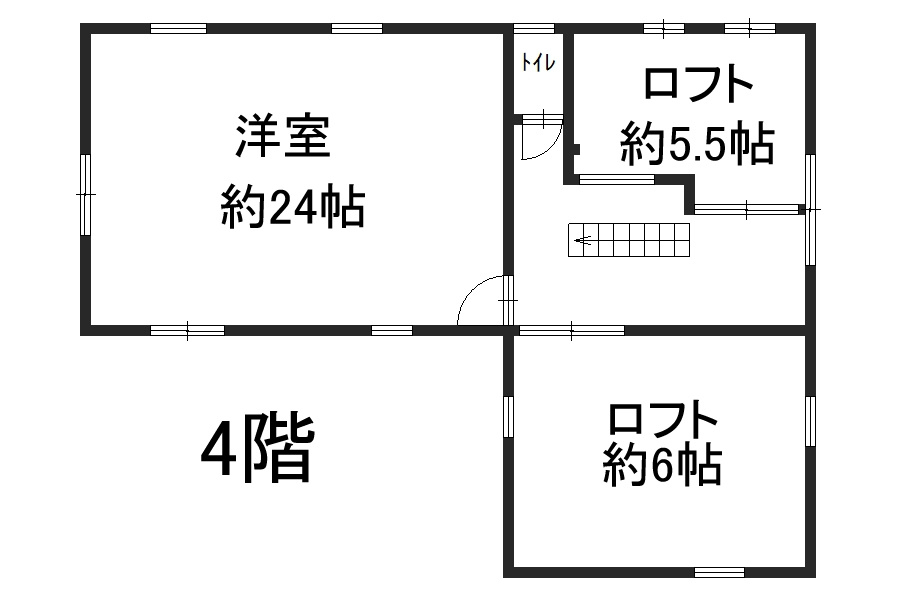 西宮市山口町船坂中古戸建の間取り