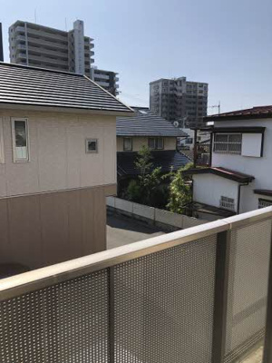 【バルコニー】 | シャーメゾン向日葵 A棟 | 南面バルコニー