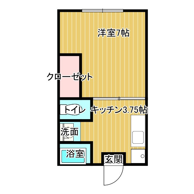 メゾンドふじの間取り