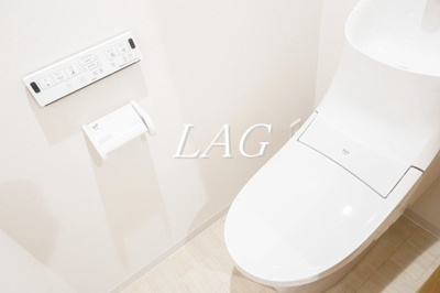 【トイレ】 | ラントヴィル幕張町 | トイレです。