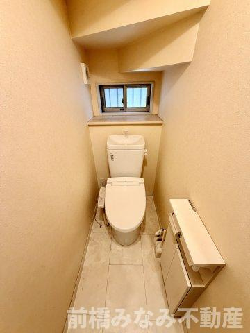 【中古戸建】前橋市堀越町　４LDKのトイレ|トイレもきれいです