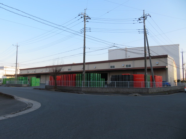 加須市大桑２丁目の倉庫の外観