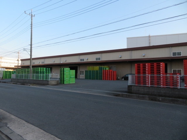 加須市大桑２丁目の倉庫の周辺