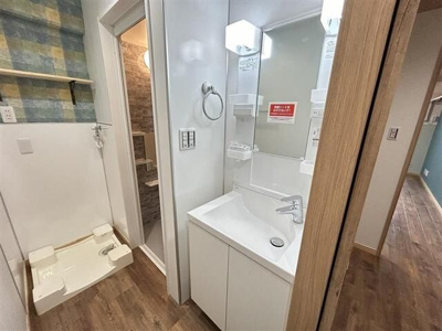 【独立洗面台】 | 心園コーポ