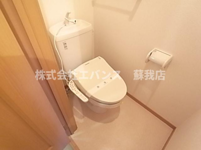 【トイレ】 | グリーンヒルズＢ | シンプルで使いやすいトイレです