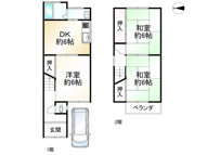 山科区北花山河原町　中古戸建の画像