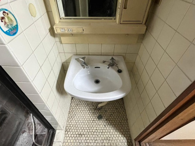 【洗面所】 | 山科区北花山河原町　中古戸建