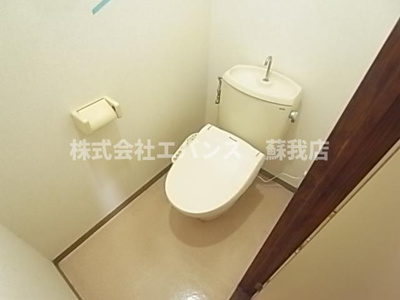 【トイレ】 | メゾングリーン356 | 落ち着いた色調のトイレです