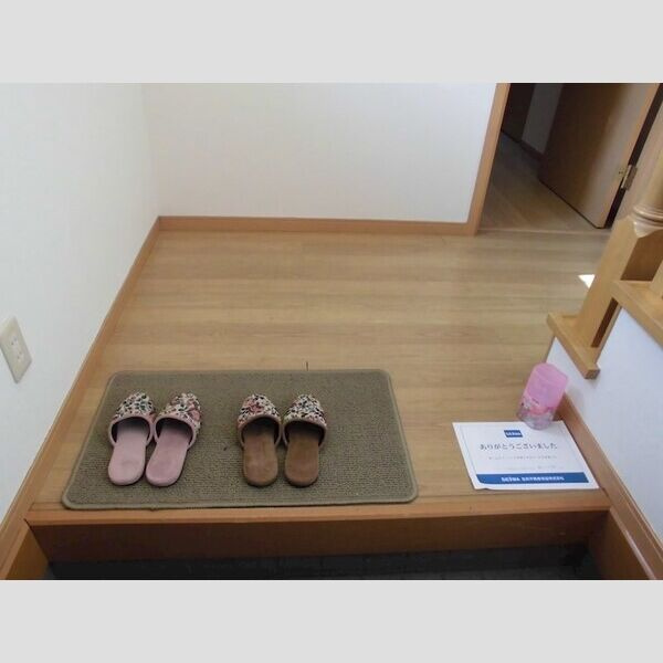 ルミエールヴィラの玄関