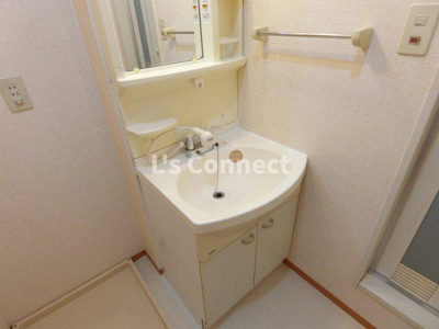 【洗面所】 | セジュール稲葉Ａ | 朝の支度もスムーズな独立洗面台。