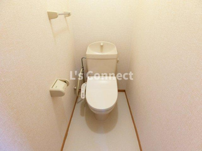 【トイレ】 | セジュール稲葉Ａ | 温水洗浄便座付きのトイレ。