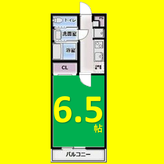 パインテール千成　名古屋市賃貸　仲介手数料無料の間取り