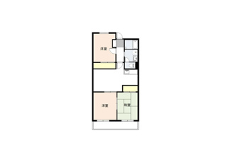 【間取り】 | 第五千代田マンション