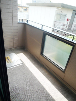 バルコニー部分です