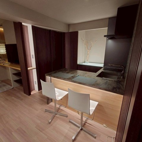 【キッチン】 | 佃スカイハイツ | きれいなキッチンです