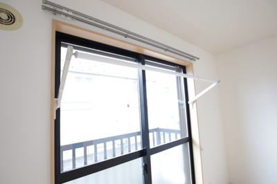 雨の日でも室内干しがあるので安心★