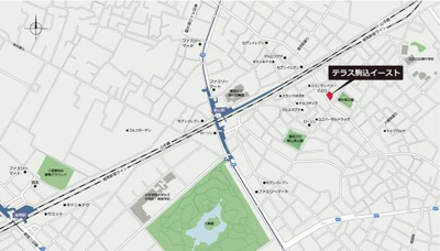 【地図】 | テラス駒込イースト