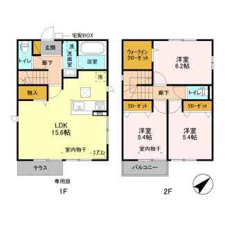 【間取り】 | アプリコーゼ C
