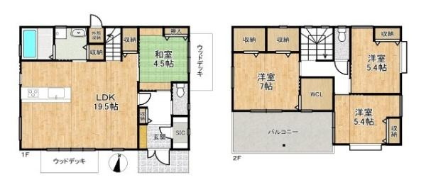 香芝市穴虫　一戸建