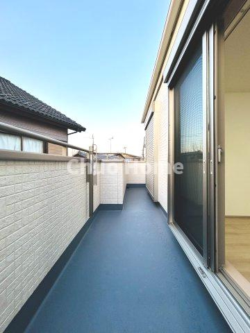 足立区神明2丁目新築分譲住宅のバルコニー|バルコニー
