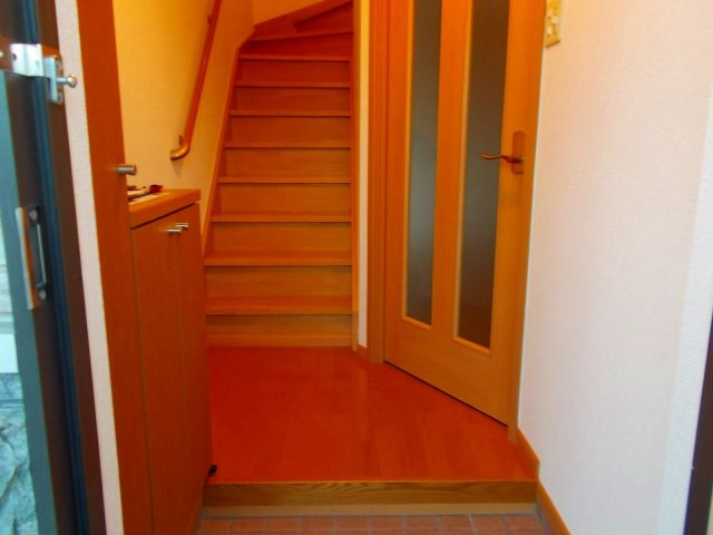 ソレイユＭⅡの玄関