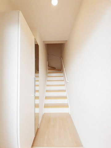 グランディール城南Ａの玄関