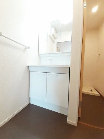 グランディール城南Ａの洗面所