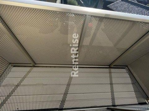 プラッサムコート小郷Ｂのバルコニー