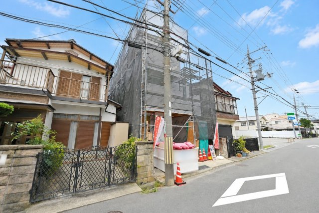 ハピクルタウン伊丹市瑞原の外観|断熱等級4×耐震等級3付住宅です。詳しくはお気軽にお問い合わせください。