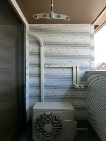 ヒカルサ米子Ⅱのバルコニー