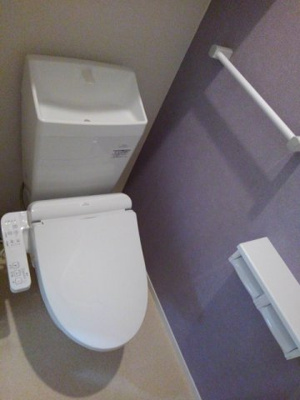 【トイレ】 | クレセントＡ | トイレです