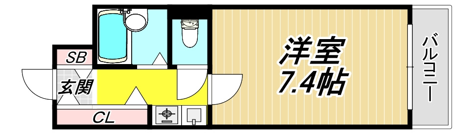 ハビタビリスⅡの間取り