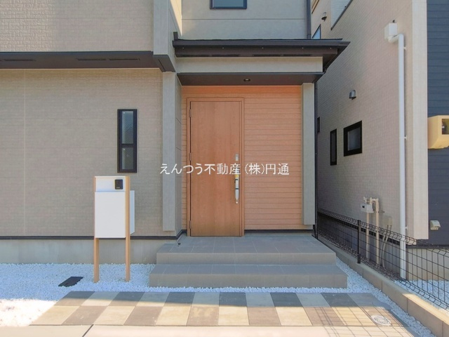 ブルーミングガーデン清里町の玄関