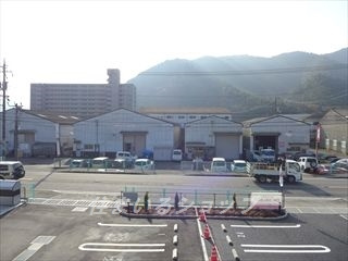 広島市安佐北区上深川町のアパートの展望|募集のお部屋（203号室）からの眺望です！