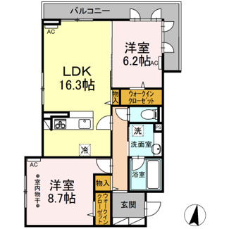 【間取り】 | カーサ アンビシオン