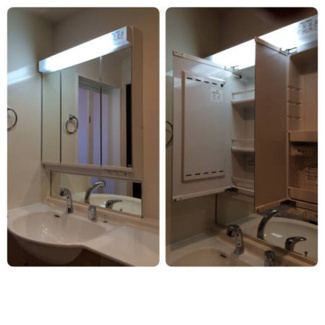 【洗面所】 | クローバーコート　Ａ