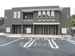 広島市安佐北区深川５丁目のアパートの駐車場