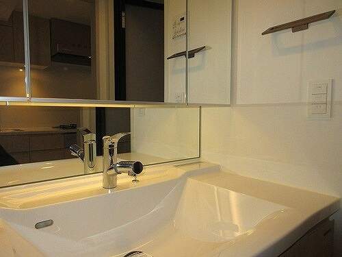 サンウッドフラッツ新宿四谷三丁目の洗面所|洗面所