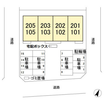 【区画図】 | グリーンヴィラ